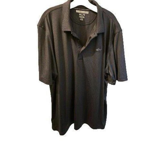 Greg Norman Men's ML75 Short Sleeve 3 Buttons Shirt, Blue, Size L (87-3)‎ - Picture 1 of 10